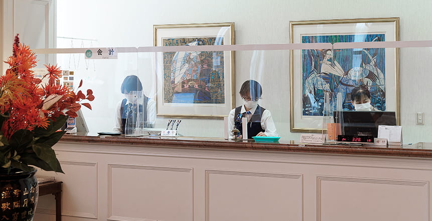 受付のイメージ
