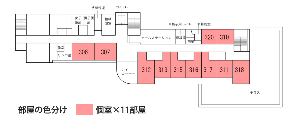３階平面図