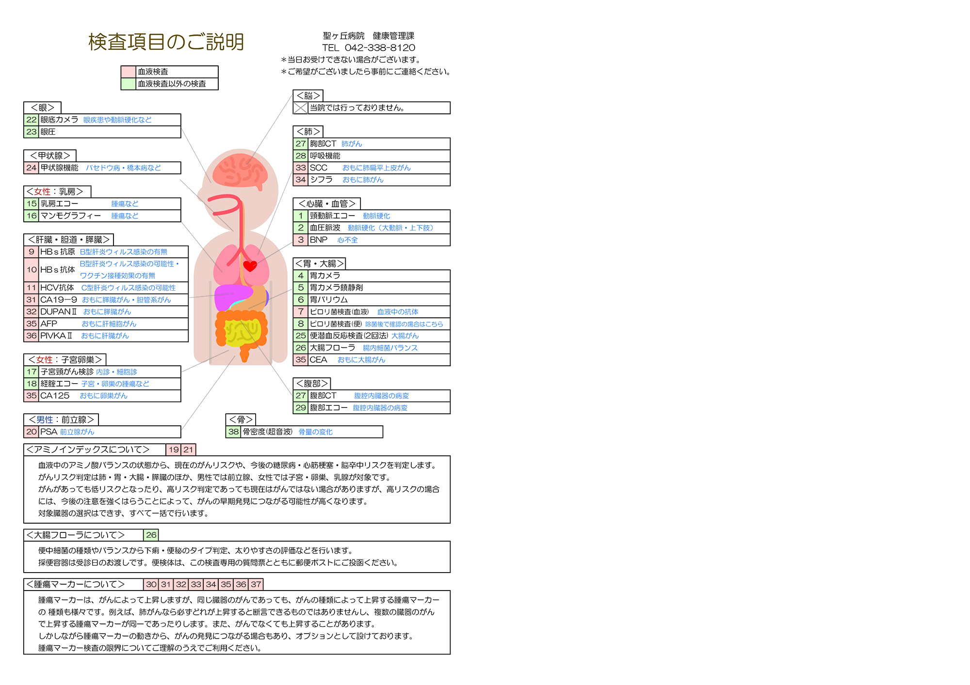 オプション検査のご案内